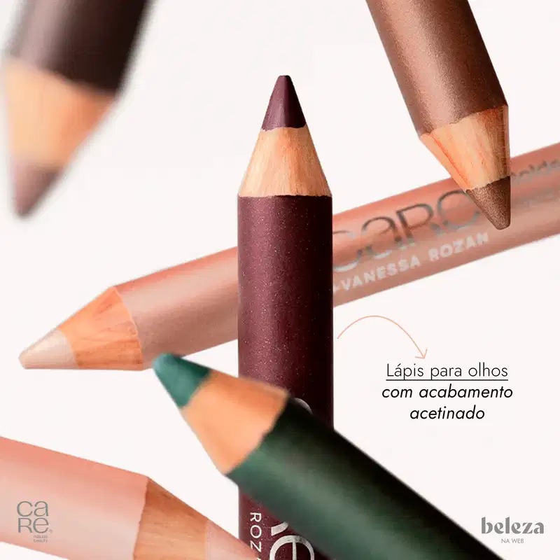 CARE Natural Beauty Vanessa Rozan Carbon Blue - Lápis Sombra 1,2g