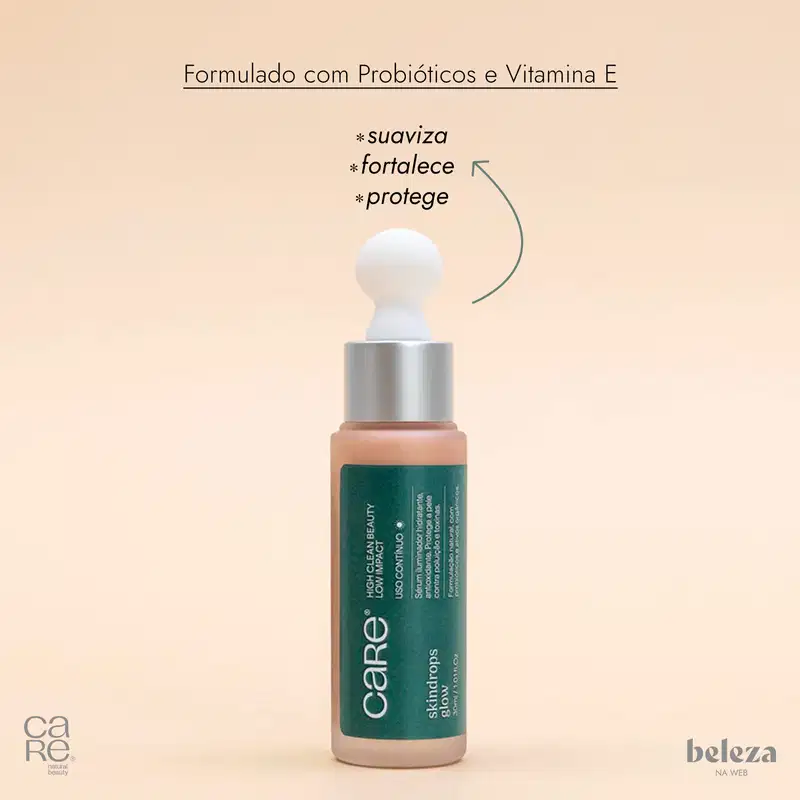 CARE Natural Beauty Skindrops Glow Gold - Sérum Facial Iluminador 30ml