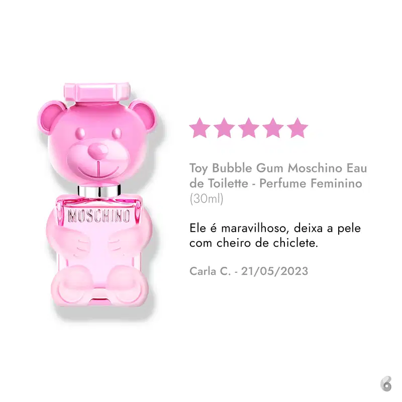 Toy Bubble Gum Moschino Eau de Toilette - Perfume Feminino 30ml