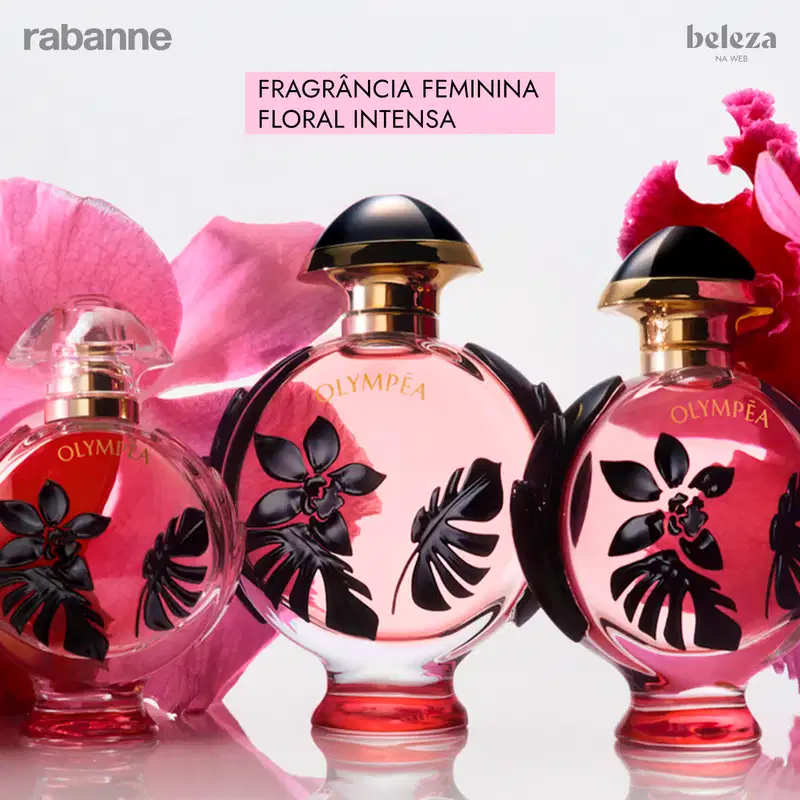 FRAGRÂNCIA FEMININA FLORAL INTENSA