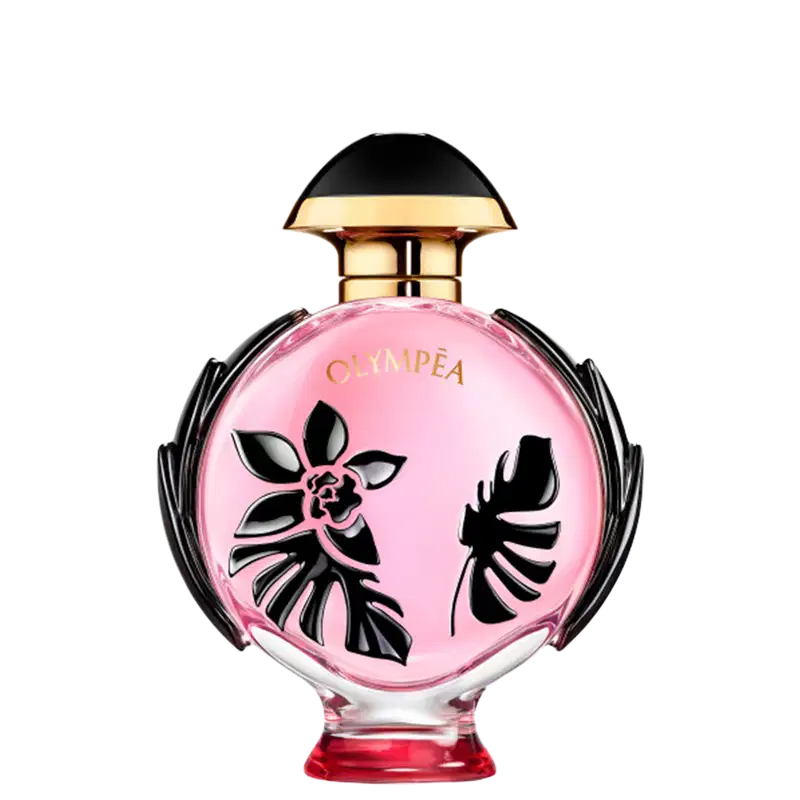 Olympéa Flora é um perfume Rabanne feminino floral. Ele captura a essência da Deusa Amazônica contemporânea, sendo o aroma perfeito para mulheres que expressam intensidade.