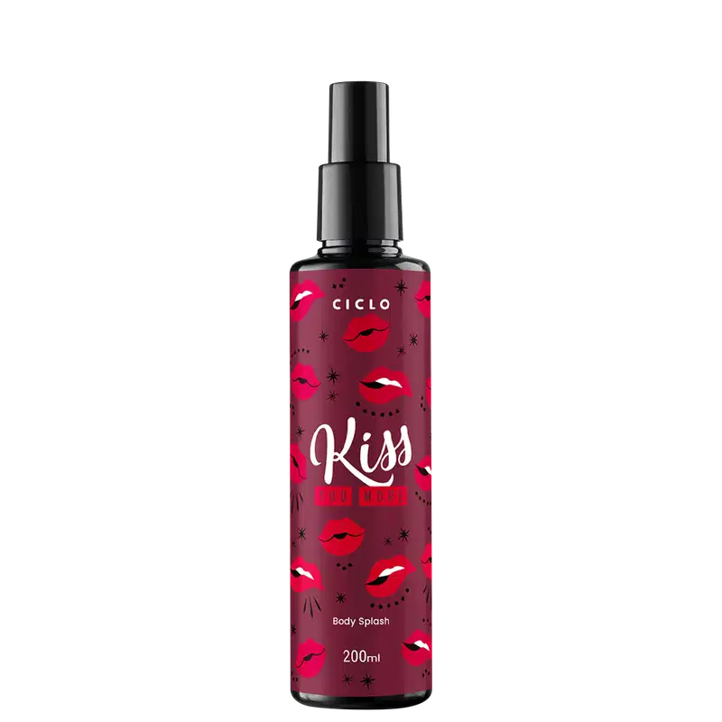 Ciclo Cosméticos Kiss Me More - Body Splash 200ml