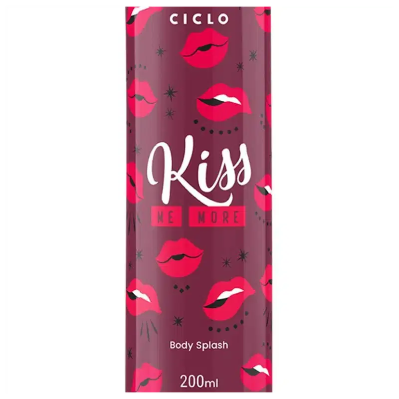 Ciclo Cosméticos Kiss Me More - Body Splash 200ml