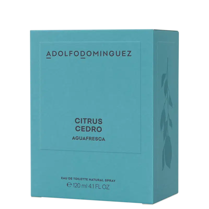 Agua Fresca Citrus Cedro Adolfo Dominguez Eau de Toilette - Perfume Masculino 120ml