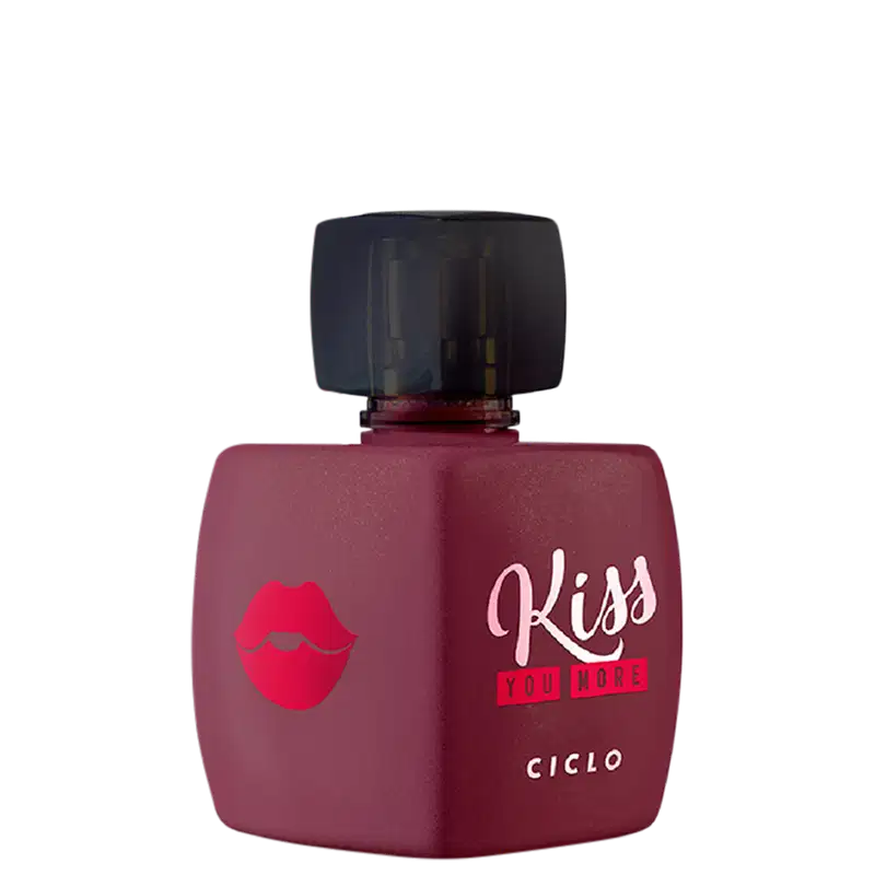 Kiss Me More Ciclo Cosméticos com Caixa - Desodorante Colônia Feminino 100ml