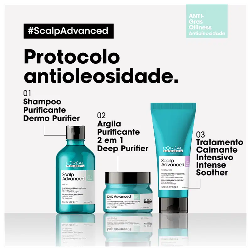 L'Oréal Professionnel Serie Expert Scalp Advanced Argila Purificante - Máscara Capilar 250ml