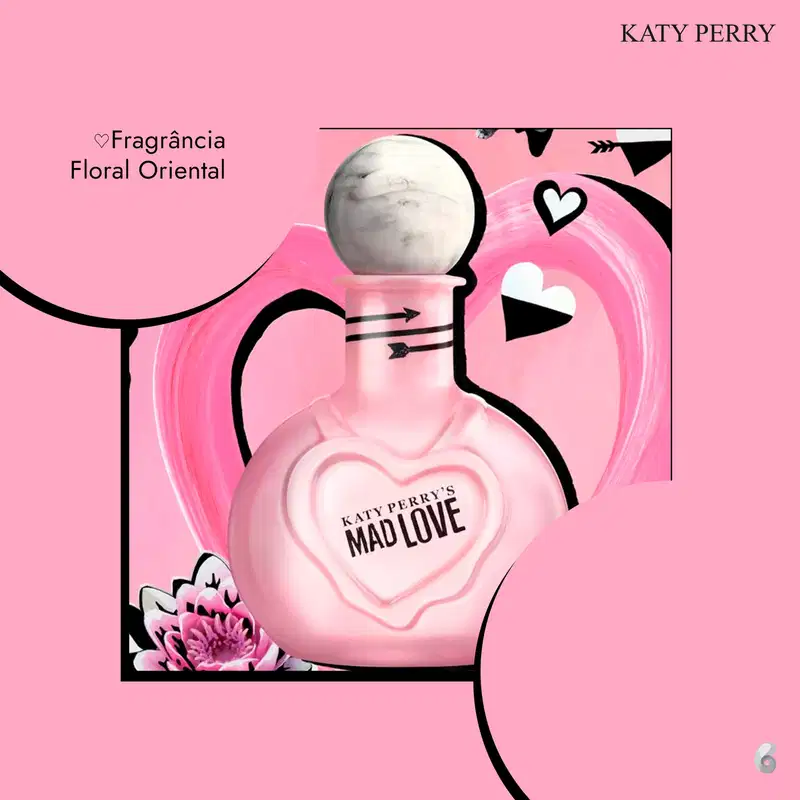 Mad Love Katy Perry Eau de Parfum - Perfume Feminino 100ml
