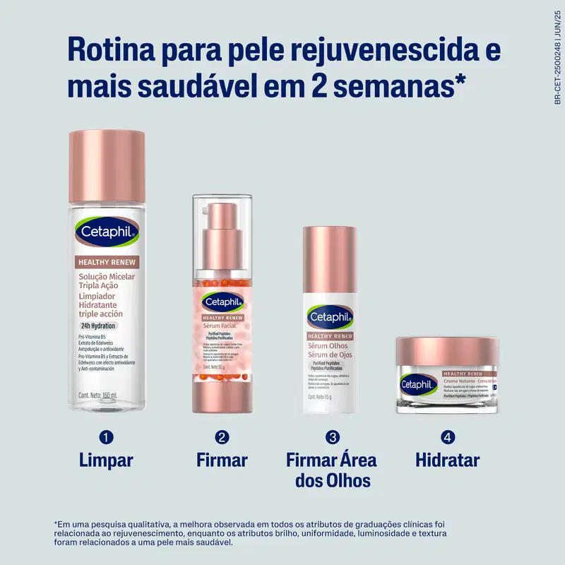 Cetaphil Healthy Renew Tripla Ação - Solução Micelar Hidratante 160ml