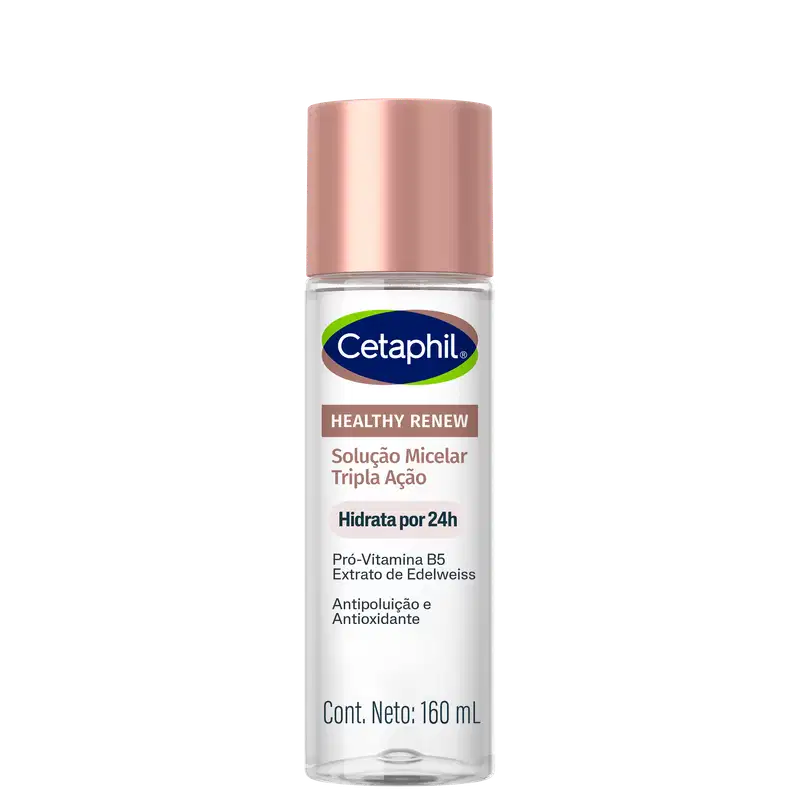 Cetaphil Healthy Renew Tripla Ação - Solução Micelar Hidratante 160ml