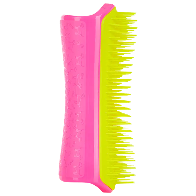 Tangle Teezer Pet Teezer Detangling Pink Yellow - Escova Desembaraçadora para Pet