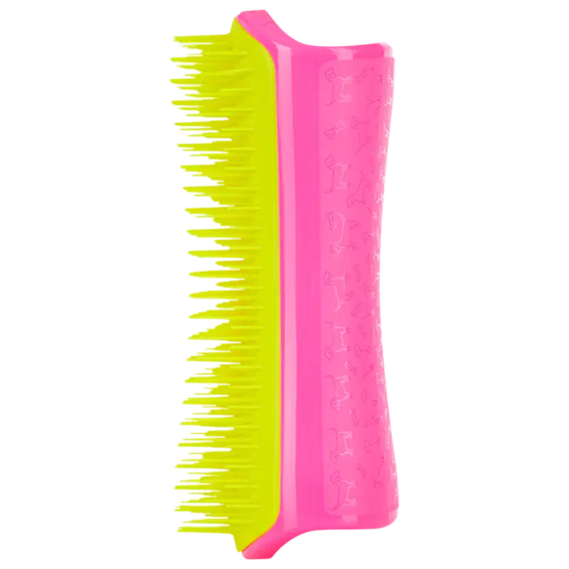 Tangle Teezer Pet Teezer Detangling Pink Yellow - Escova Desembaraçadora para Pet