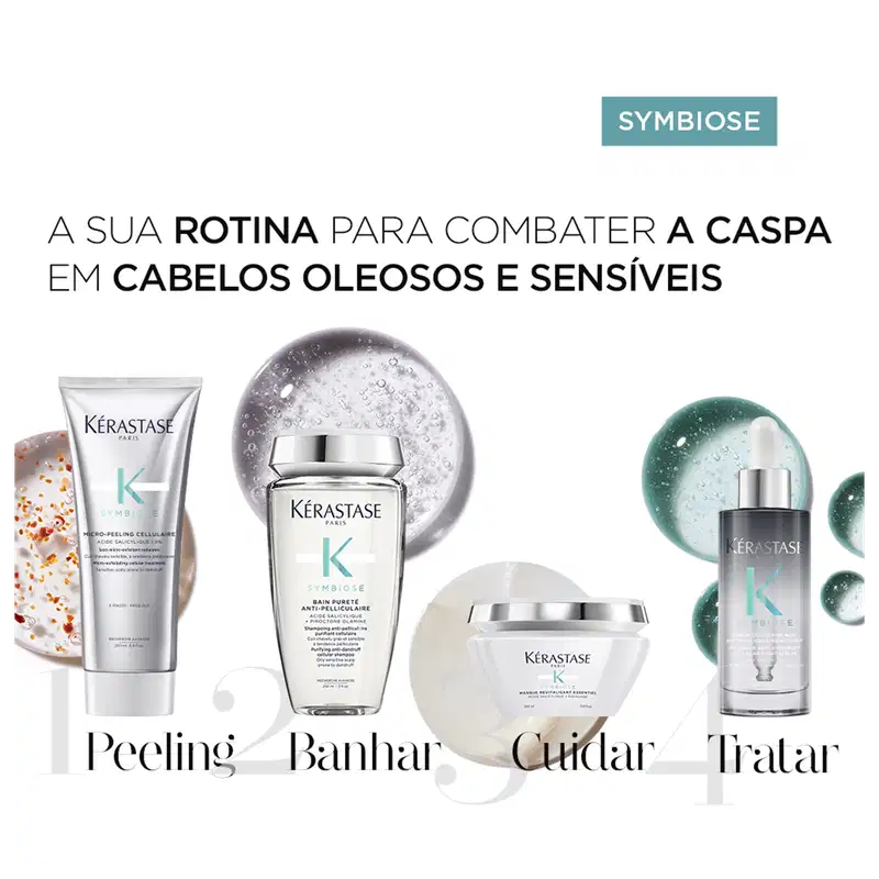 Kérastase Symbiose Cellulaire Nuit Anti-Pelliculaire Intensif - Sérum Capilar Noturno 90ml