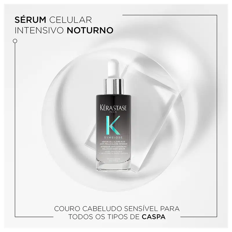 Kérastase Symbiose Cellulaire Nuit Anti-Pelliculaire Intensif - Sérum Capilar Noturno 90ml