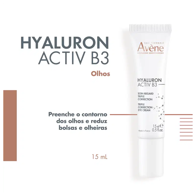 Avène Hyaluron Activ B3 - Creme Anti-Idade para os Olhos 15ml