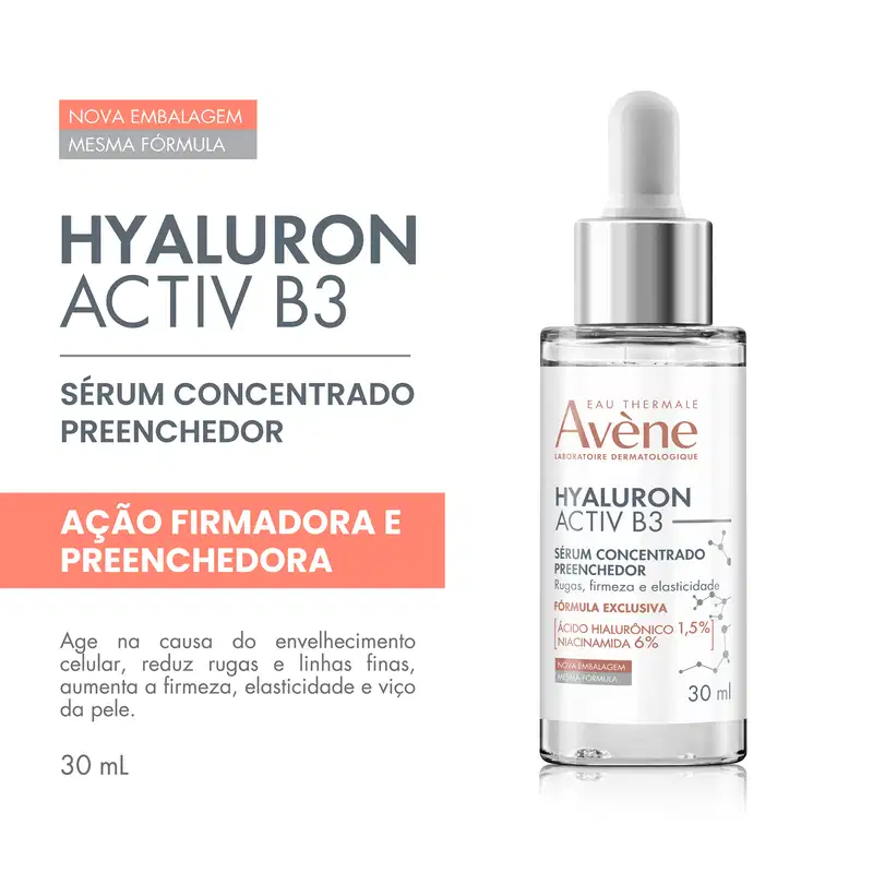 Avène Hyaluron Activ B3 - Sérum Concentrado Preenchedor 30ml
