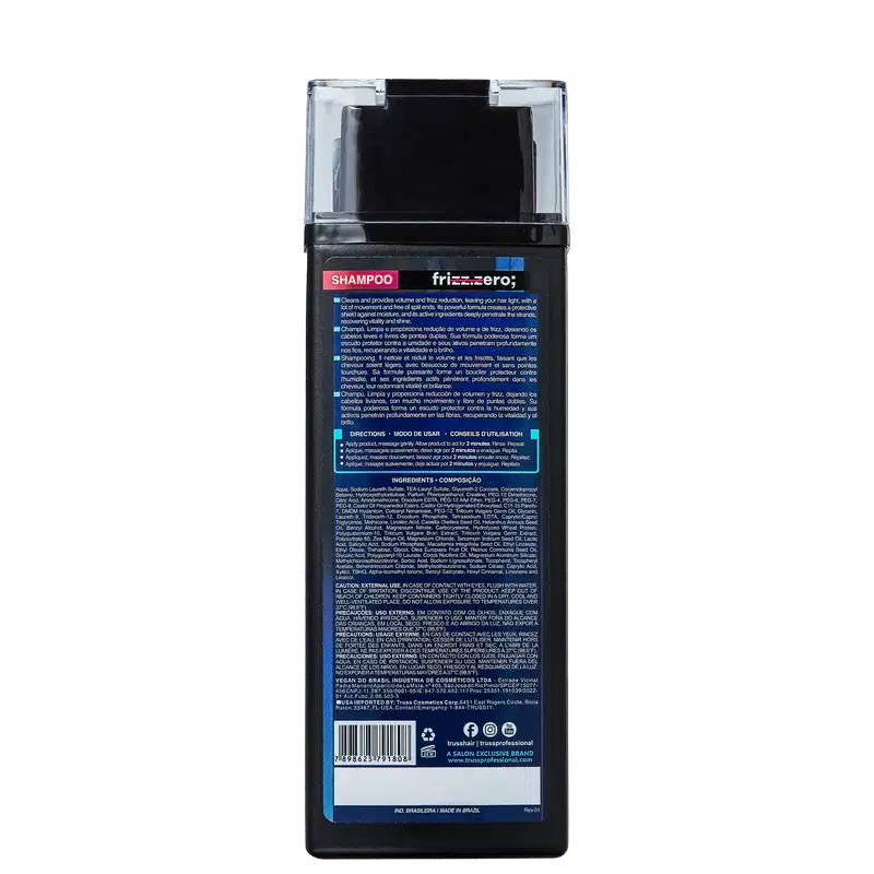 Shampoo Frizz Zero; 300ml