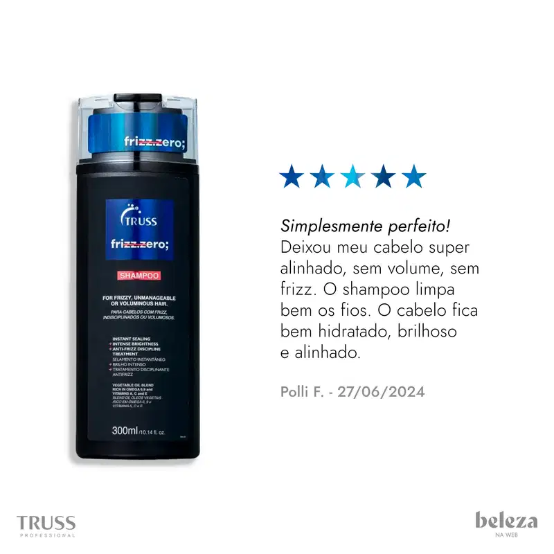 TRUSS Frizz Zero - Shampoo 300ml