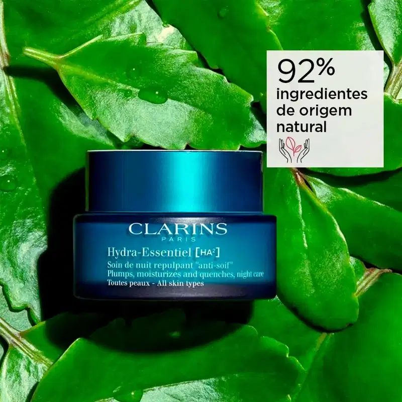 Clarins Hydra-Essentiel [HA²] Night Cream - Creme Hidratante Facial Noturno 50ml