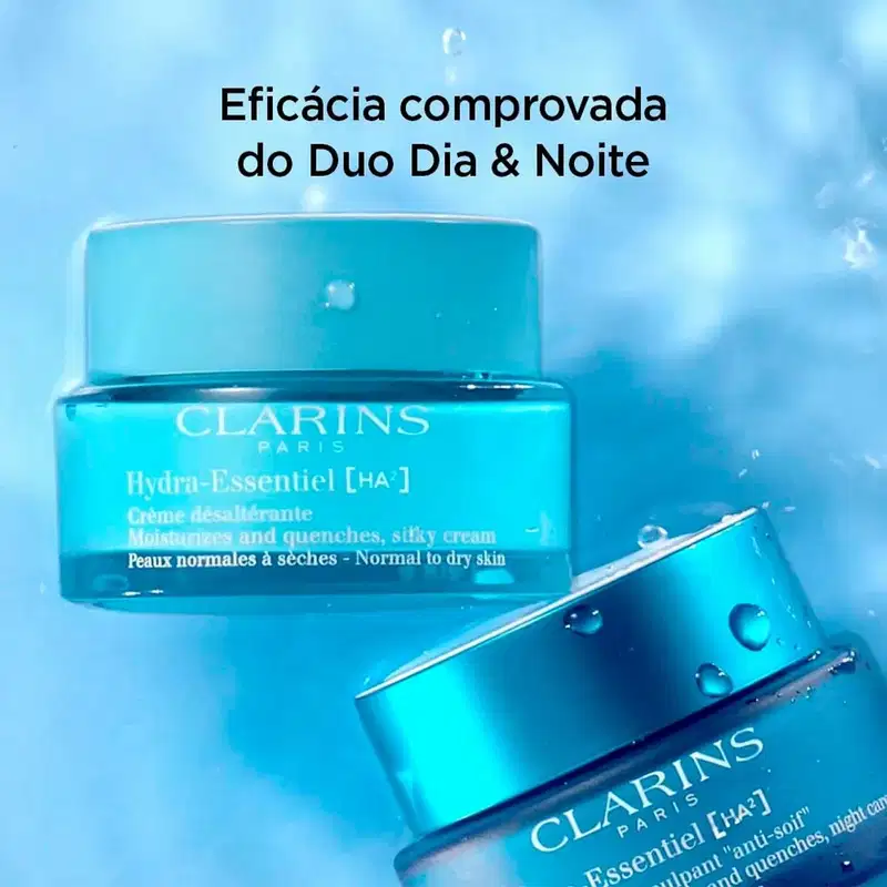 Clarins Hydra-Essentiel [HA²] Night Cream - Creme Hidratante Facial Noturno 50ml