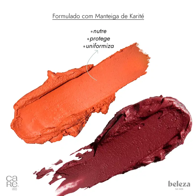 CARE Natural Beauty DUO by Savana Sá Orange & Plum - Iluminador e Blush 10g