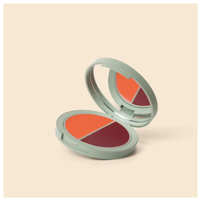 CARE Natural Beauty DUO by Savana Sá Orange & Plum - Iluminador e Blush 10g