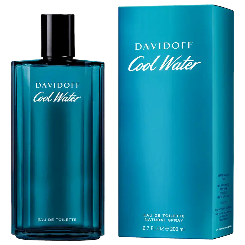 Cool Water Davidoff Eau de Toilette - Perfume Masculino 200ml