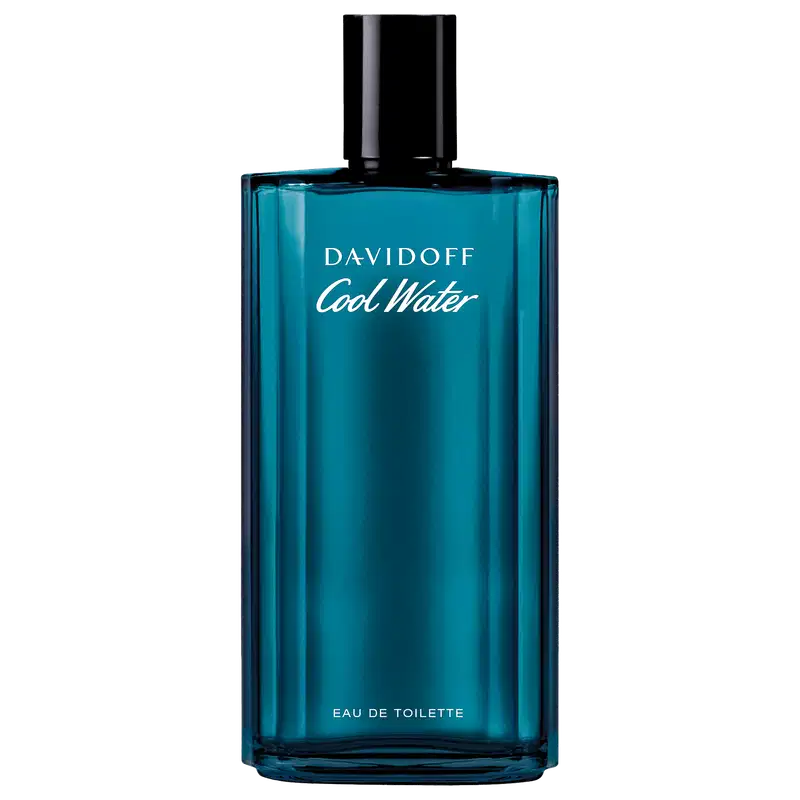 A imagem mostra o Perfume Importado Masculino Cool Water da marca Davidoff.