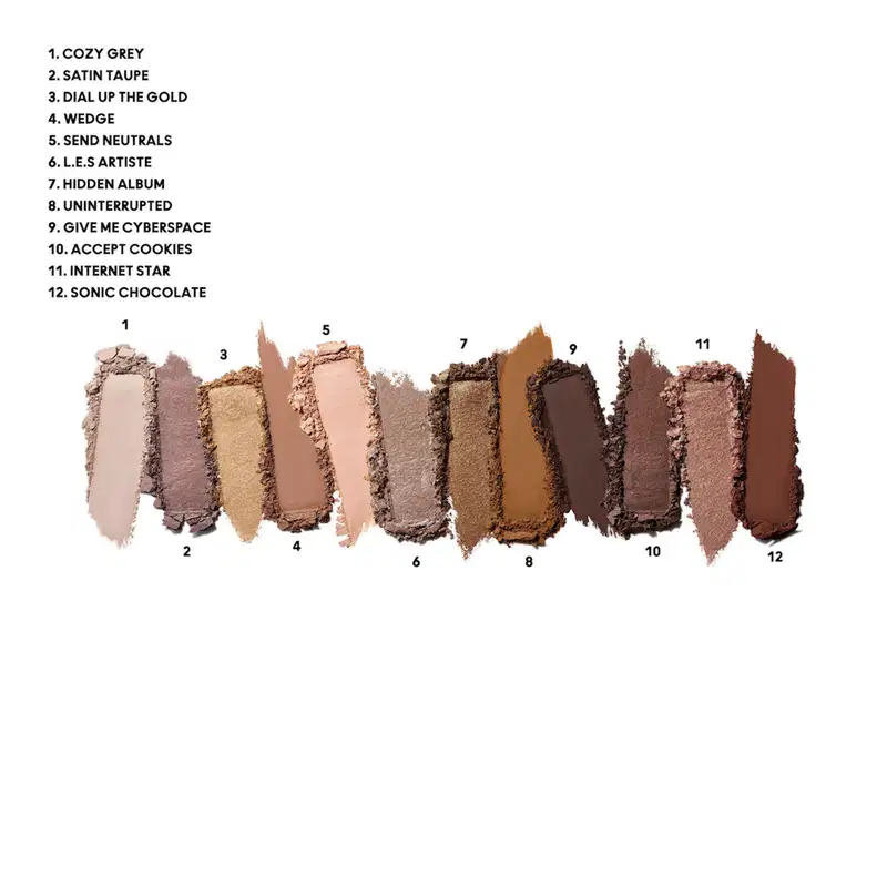 M·A·C Connect In Colour Eye Shadow Unfiltered Nudes - Paleta de Sombras 12,2g
