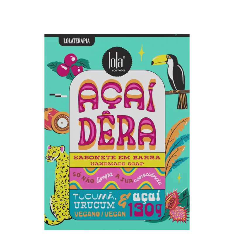 Lola Cosmetics Açaidêra - Sabonete em Barra 130g