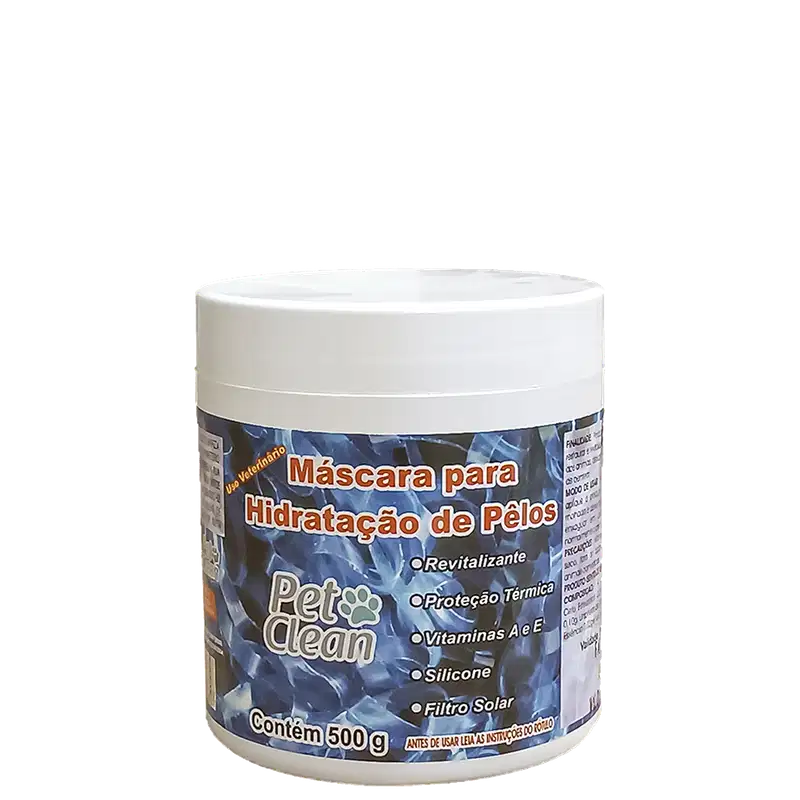 Pet Clean - Máscara Hidratante para Pelos 500g