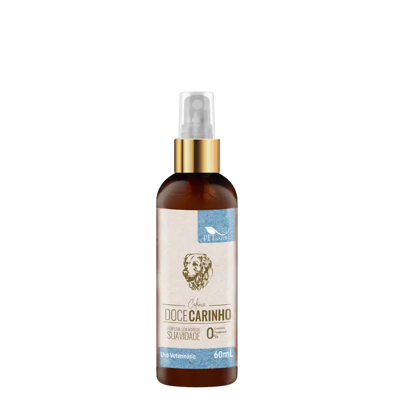Petbrilho Pet Nature Doce Carinho - Colônia para Pet 60ml