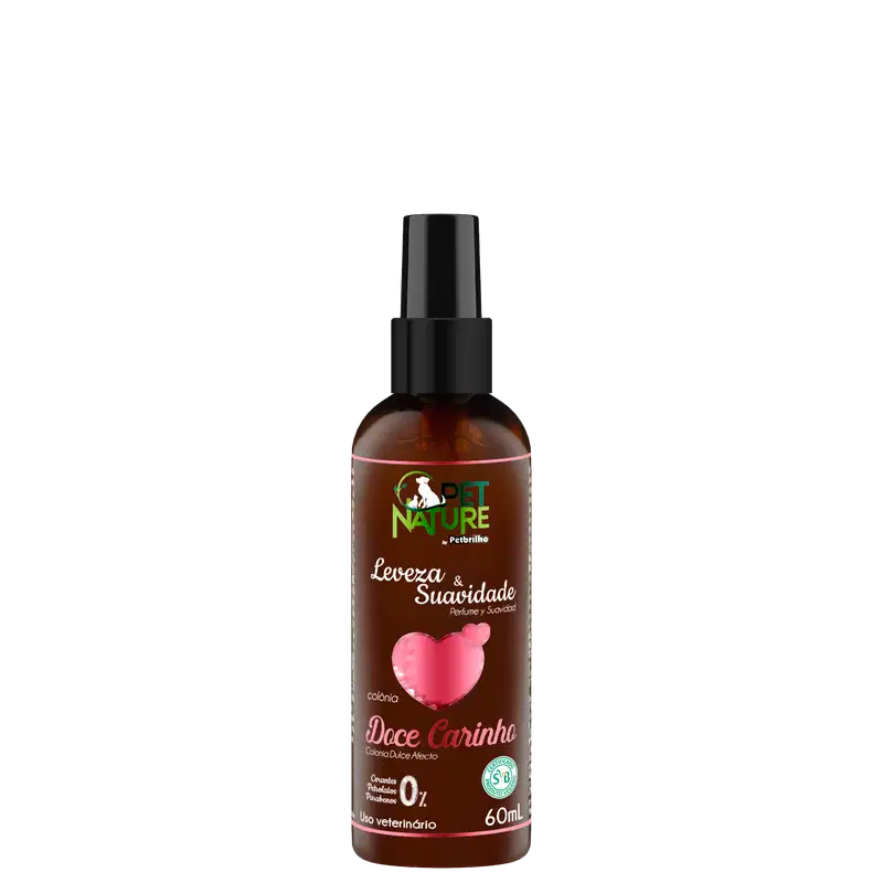Petbrilho Pet Nature Doce Carinho - Colônia para Pet 60ml
