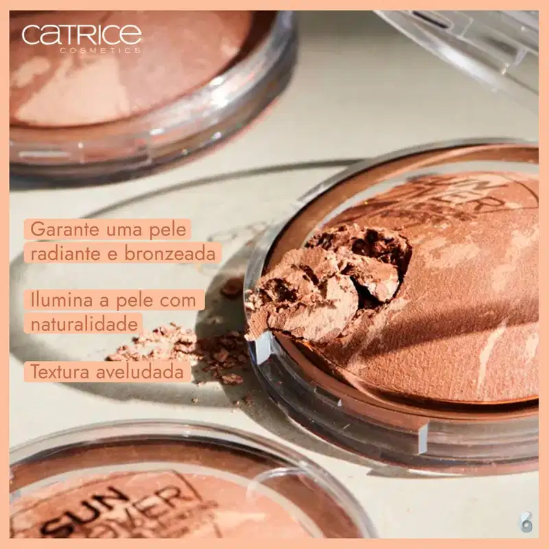 Catrice Sun Lover Glow - Pó Bronzeador Iluminador 8g