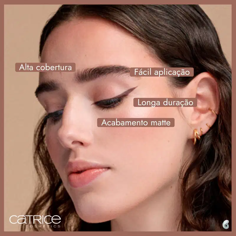 Catrice Calligraph Artist Matte Liner Roasted Nuts 010 - Caneta Delineadora 1,1ml