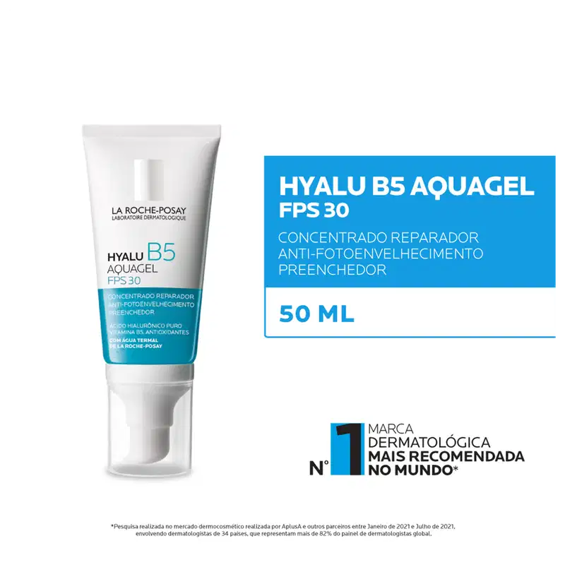 La Roche-Posay Hyalu B5 Aquagel FPS 30 - Creme Facial 50ml