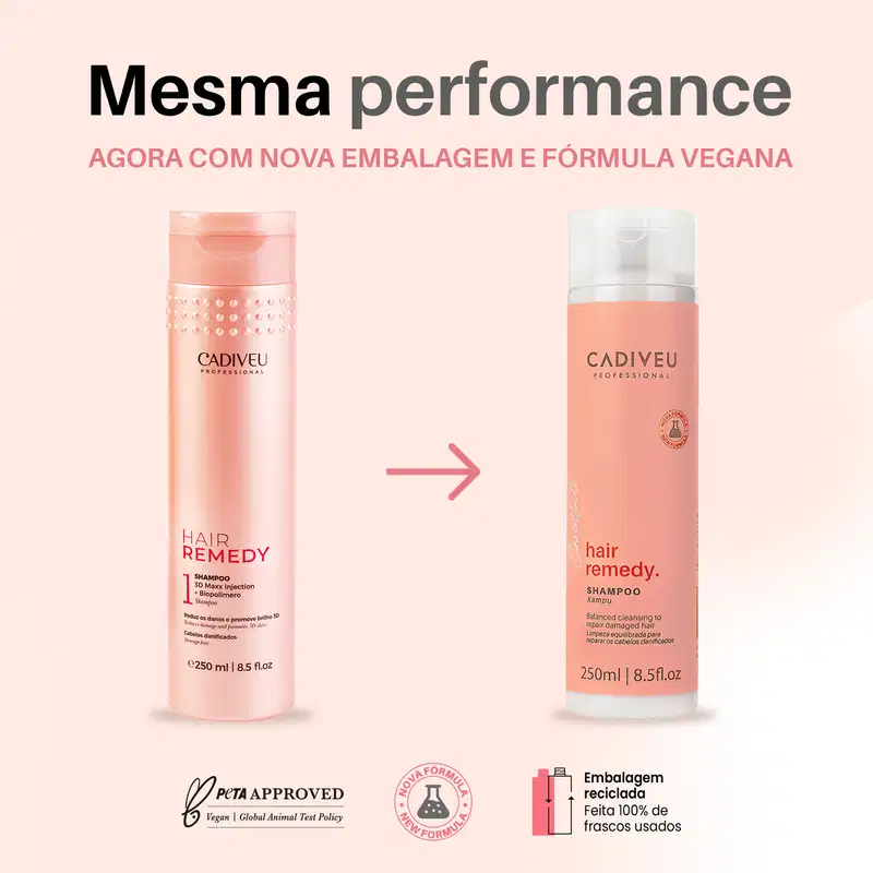 Cadiveu Professional Essentials Hair Remedy - Shampoo 250ml
