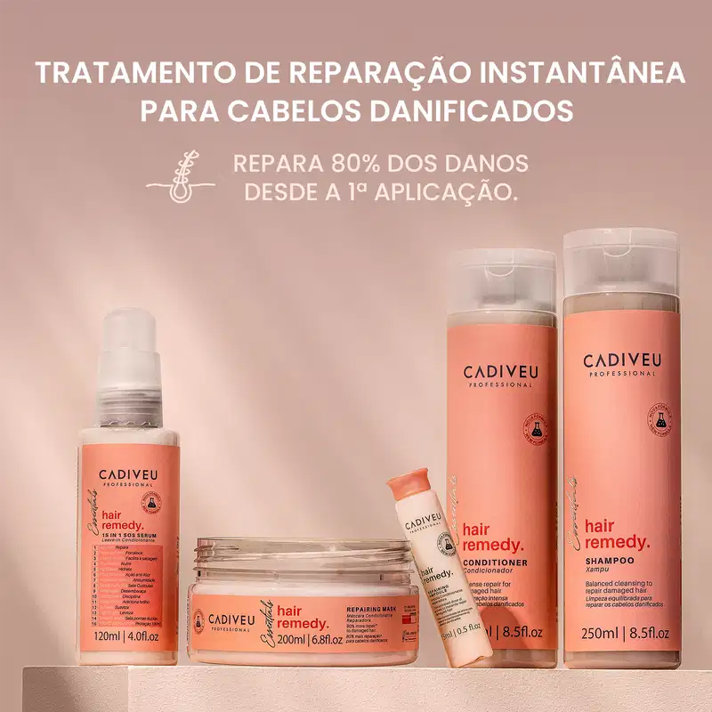 Cadiveu Professional Essentials Hair Remedy - Ampola Capilar 15ml