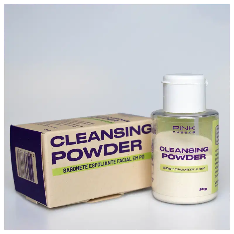 Pink Cheeks Cleasing Powder - Sabonete Esfoliante Facial em Pó 30g
