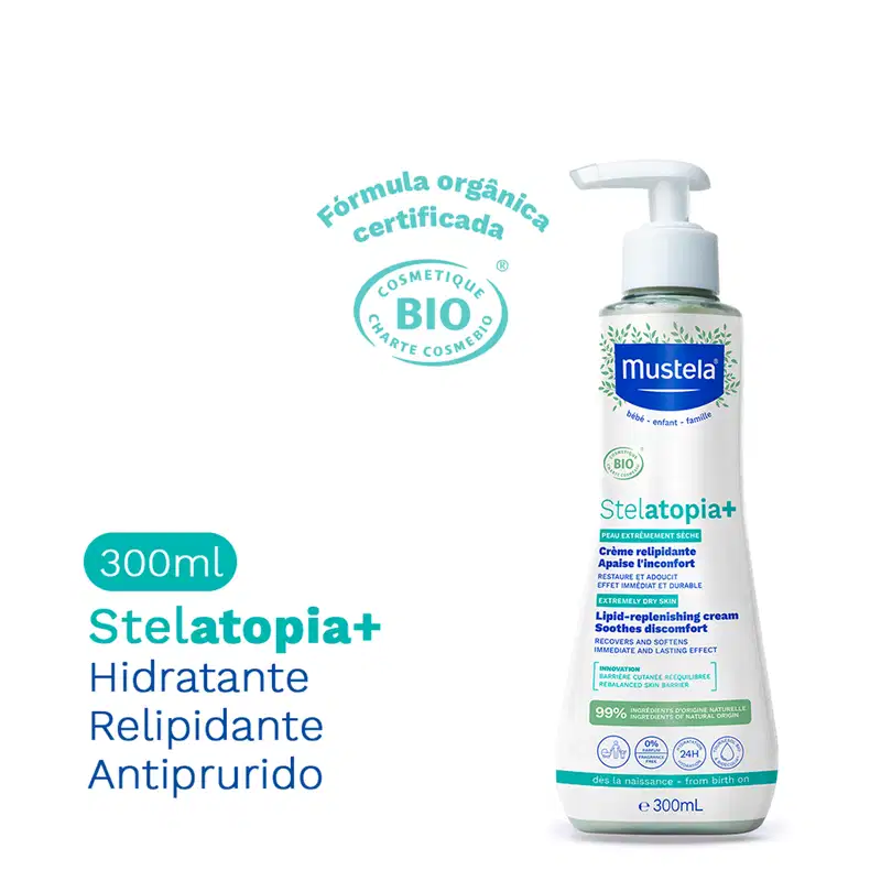 Mustela Stelatopia - Creme Hidratante 300ml