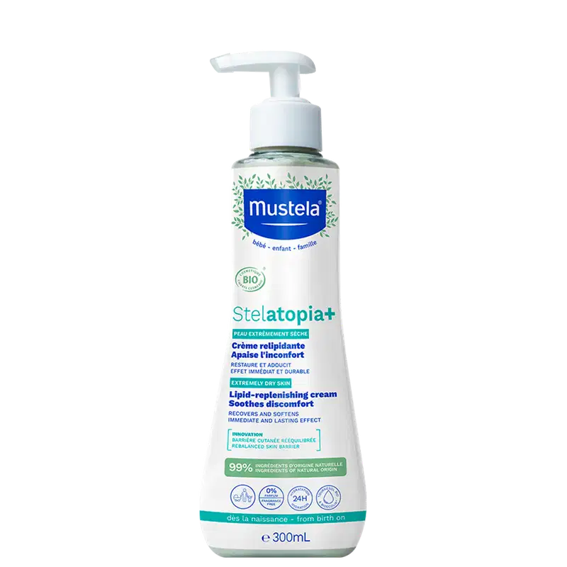 Mustela Stelatopia - Creme Hidratante 300ml