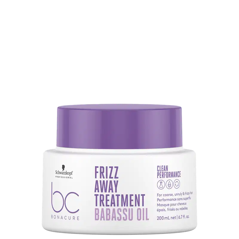 Schwarzkopf Professional BC Bonacure Clean Performance Frizz Away - Máscara Capilar 200ml