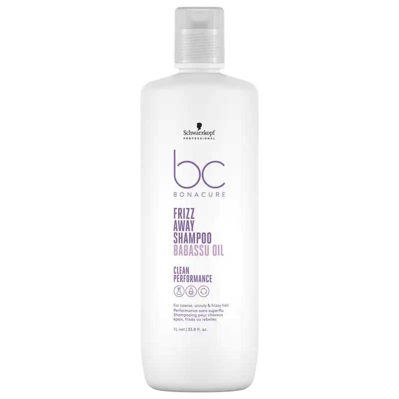 Schwarzkopf Professional BC Bonacure Clean Performance Frizz Away - Shampoo 1L