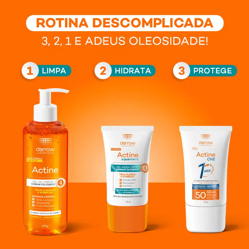 Darrow Actine Aquaforce - Gel Hidratante Facial 40g