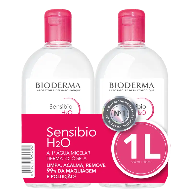 Kit Bioderma Sensibio H2O Duo - Água Micelar