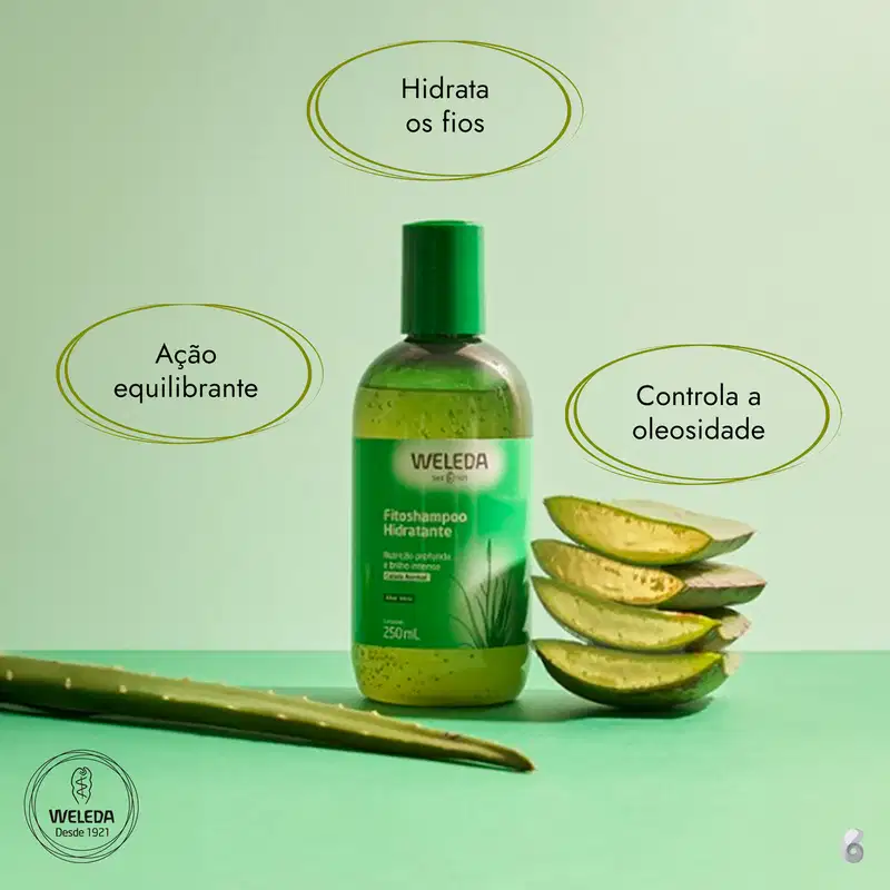 Weleda Saúde Capilar Fitoshampoo Urtiga - Shampoo Equilibrante 250ml
