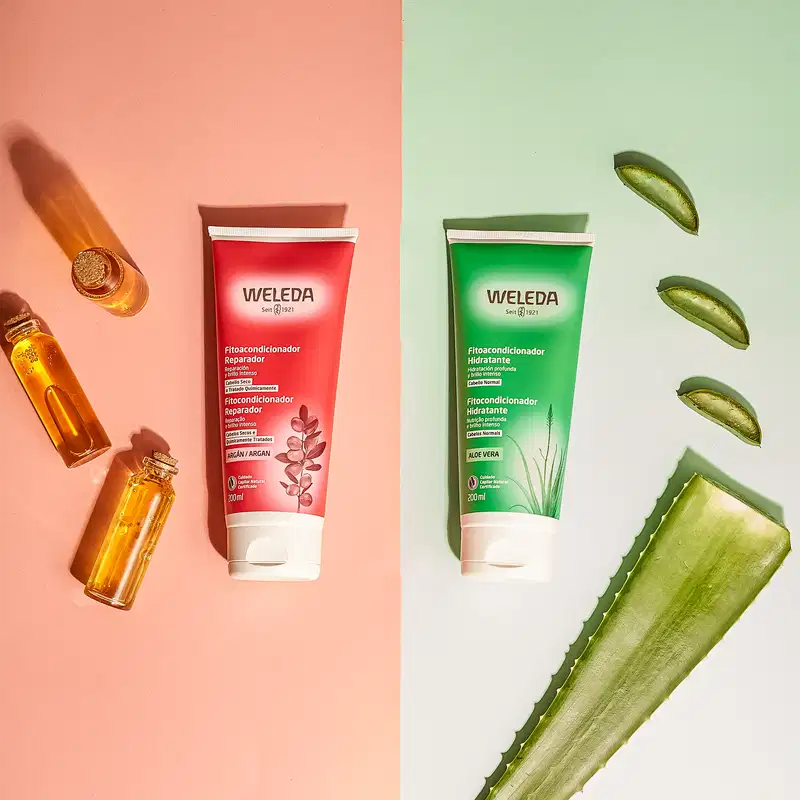Weleda Saúde Capilar Fitocondicionador Argan - Condicionador Reparador 200ml