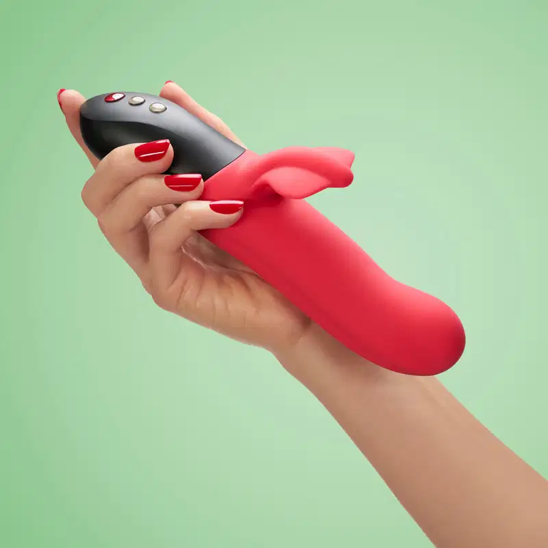Fun Factory Bi Stronic Fusion Pulsador Rabbit Red - Vibrador 362g
