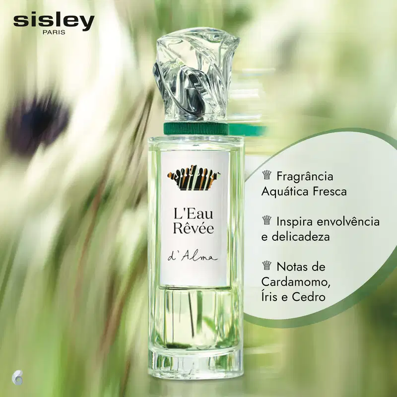 L'Eau Rêvée D'Alma Sisley Eau de Toilette - Perfume Unissex 50ml
