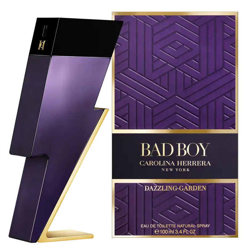 Bad Boy Dazzling Garden Carolina Herrera Eau de Toilette - Perfume Masculino 100ml