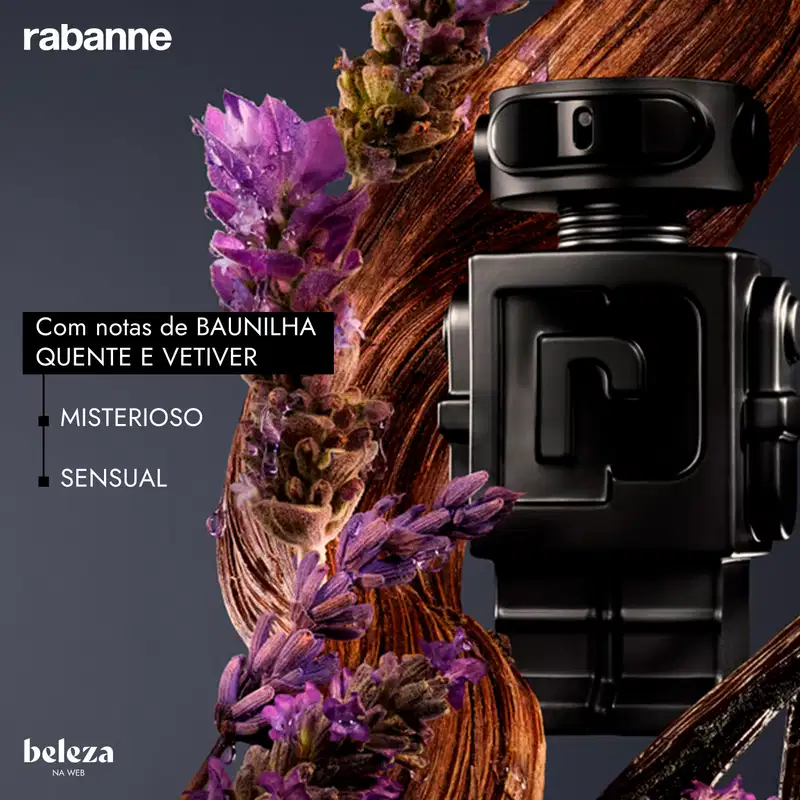 Com notas de BAUNILHA QUENTE E VETIVER, MISTERIOSO e SENSUAL.